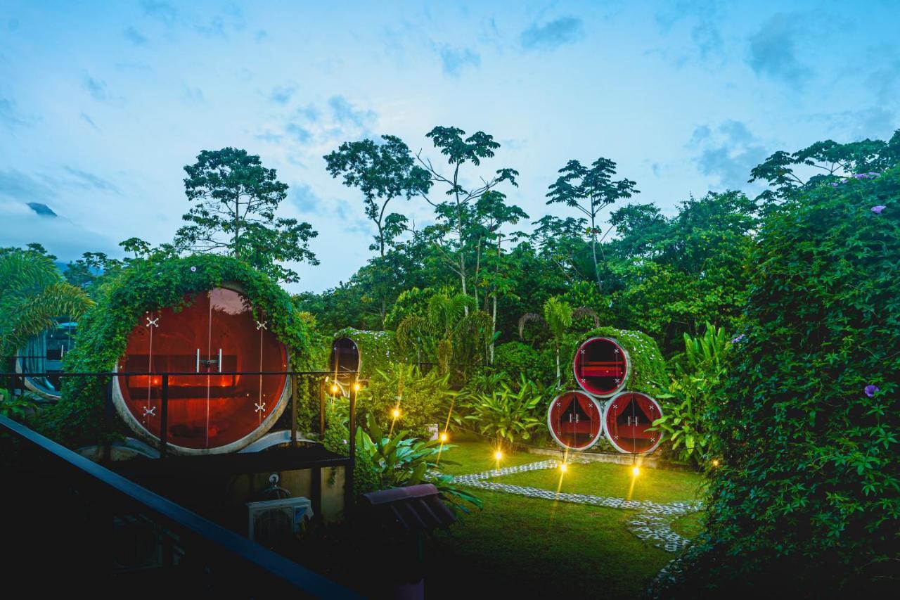 阿雷纳背包客度假村旅馆 La Fortuna 外观 照片 The resort's restaurant