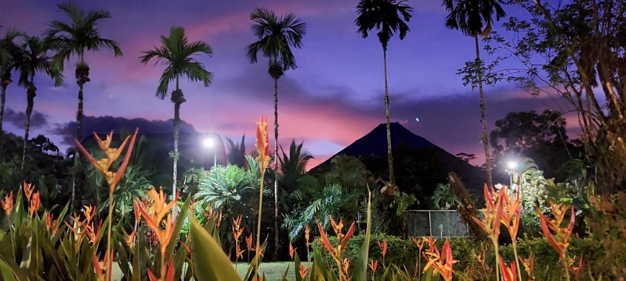 阿雷纳背包客度假村旅馆 La Fortuna 外观 照片 Sunset at the San José International Airport